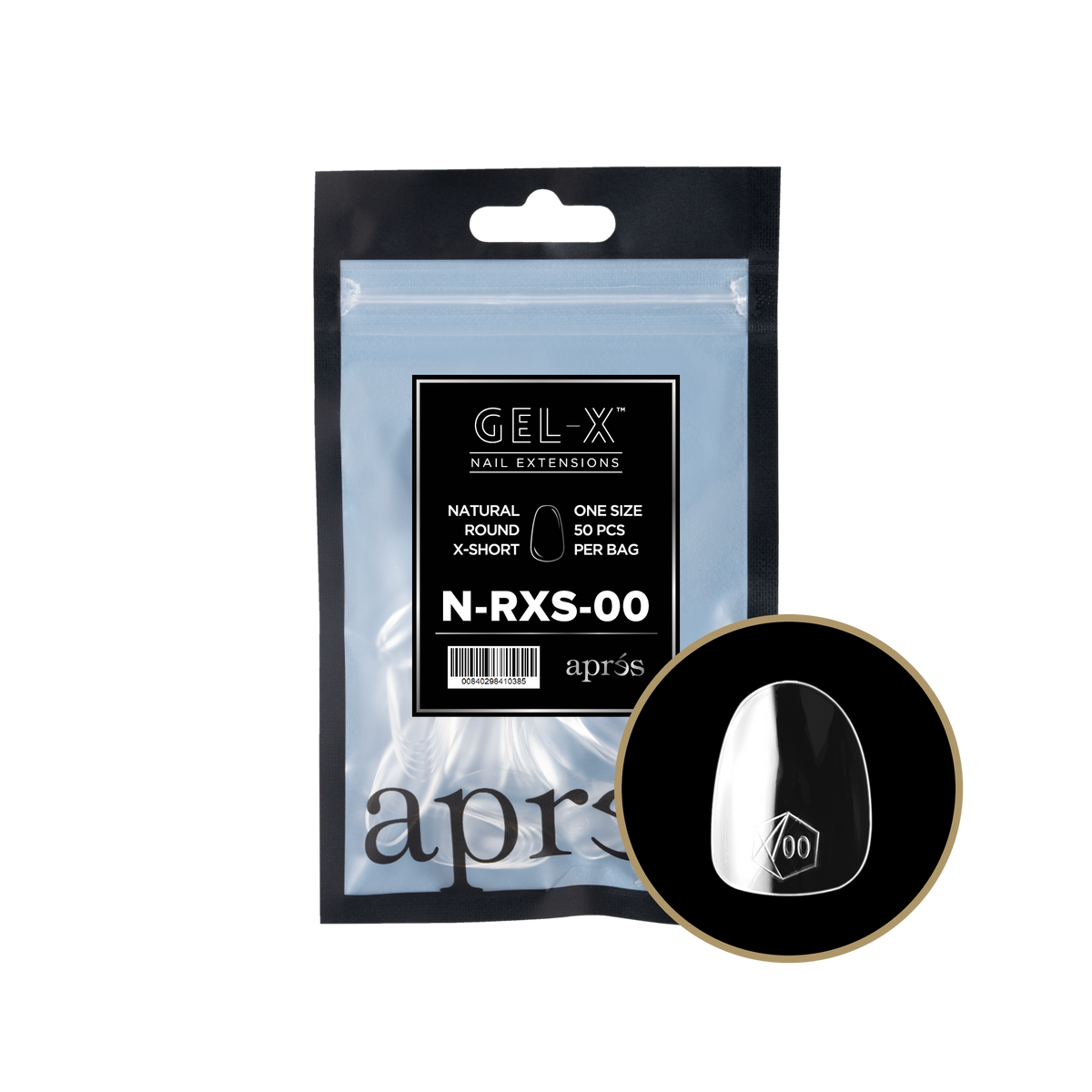 Apres gel-x tip refill - n-rxs-00