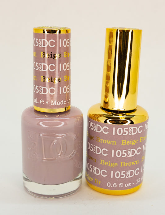 DC duo 105  Beige Brown
