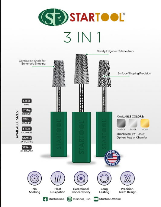 Star Tool 3in1 M silver