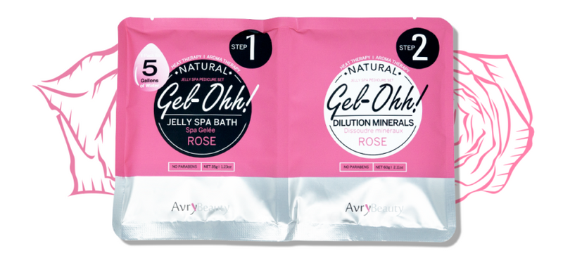 Avry GEL-OHH! Natural Jelly 2 Step - Rose Water