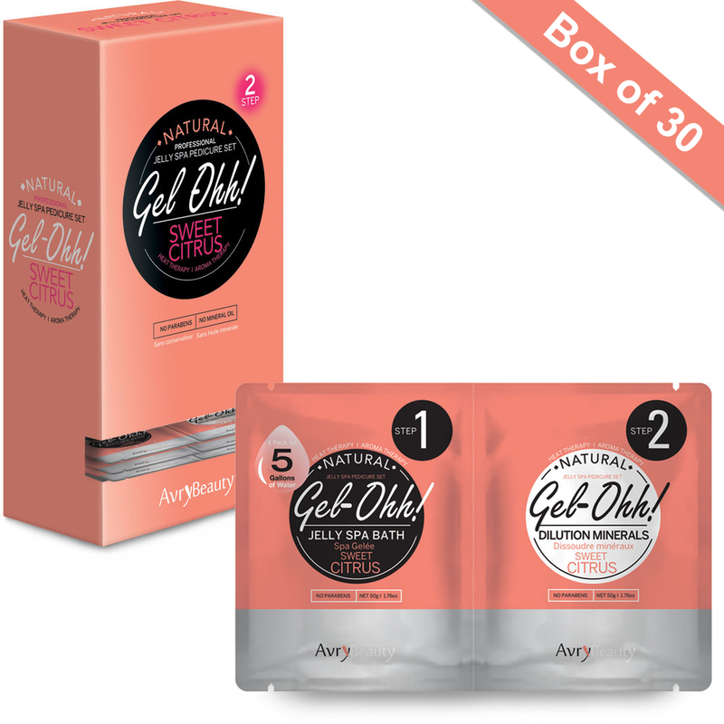 Avry GEL-OHH! Natural Jelly 2 Step - Sweet Citrus (Box of 30)