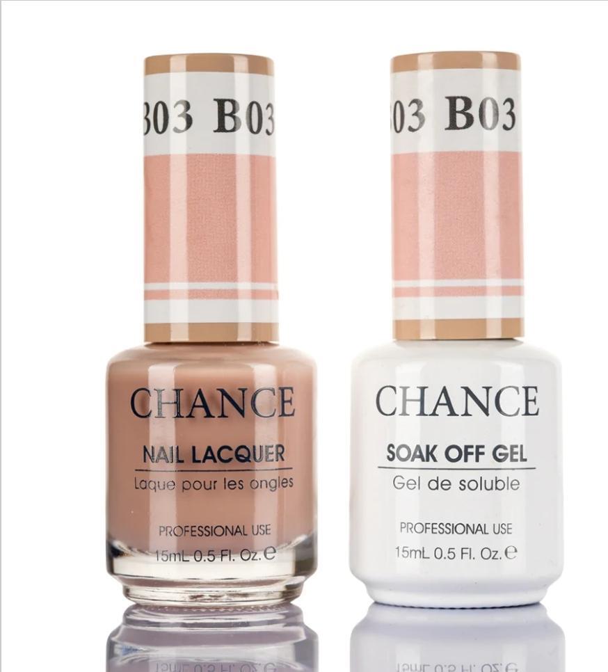 B03 - Chance Gel/Lacquer Duo Bare Collection