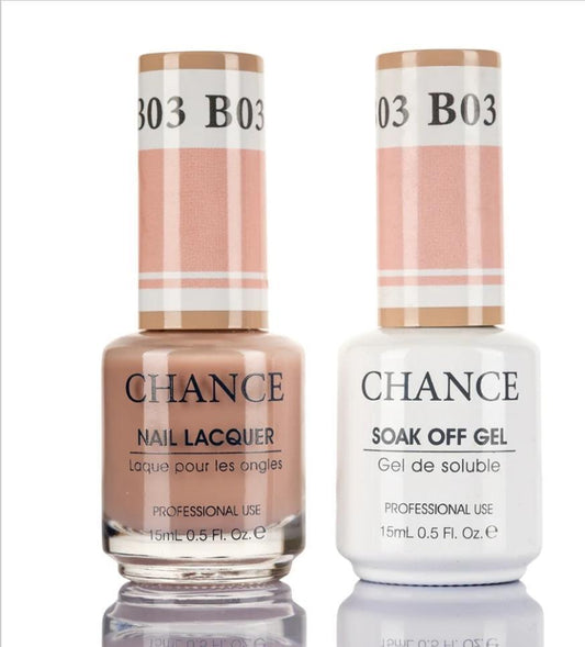 B03 - Chance Gel/Lacquer Duo Bare Collection