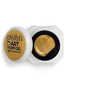 Gelish Art Form Gel - Effects Gold Metallic - Jar