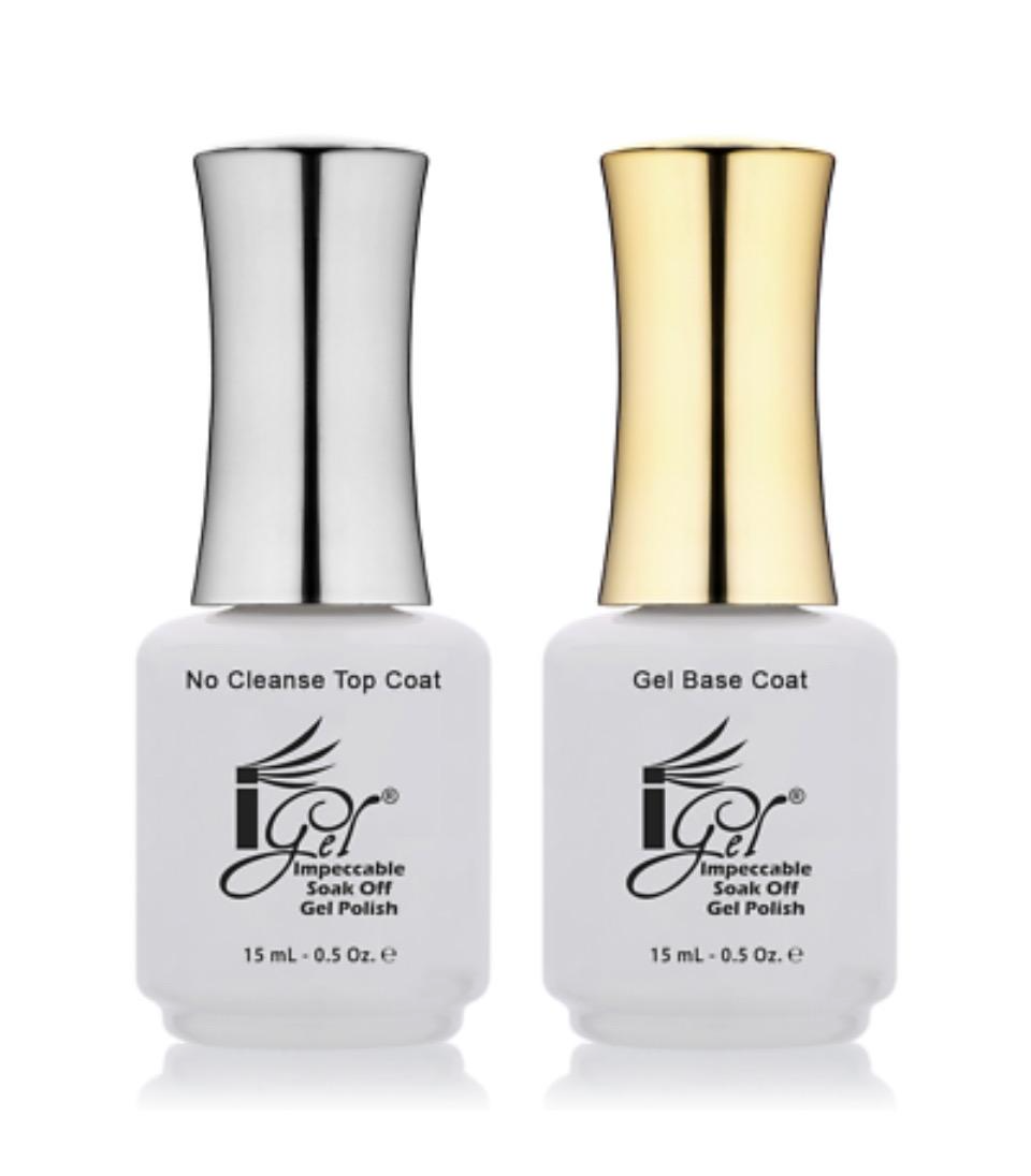 iGel No Cleanse Top and Base Duo 0.5oz
