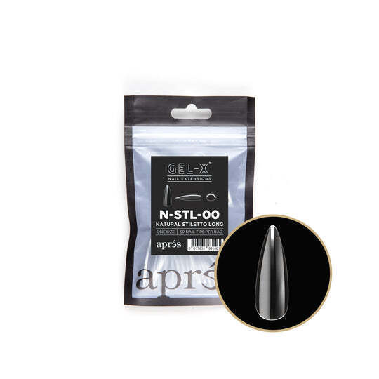 Refill Bag - Natural Stiletto Long #00
