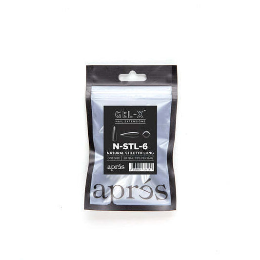 Refill Bag - Natural Stiletto Long #6