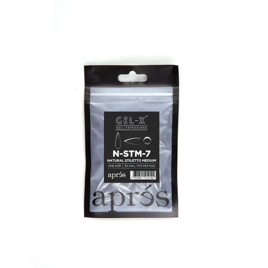 Refill Bag  - Natural Stiletto Medium #7