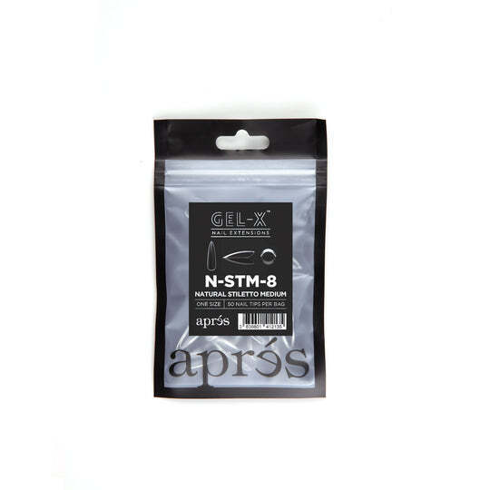Refill Bag - Natural Stiletto Medium #8