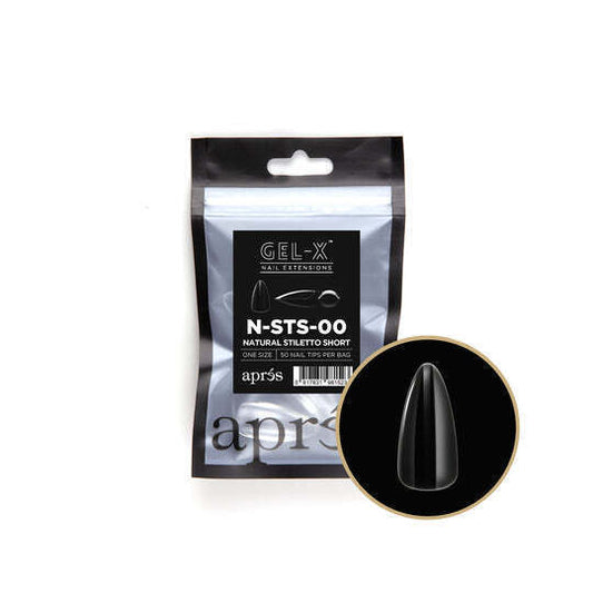 Refill Bag  - Natural Stiletto Short  #00