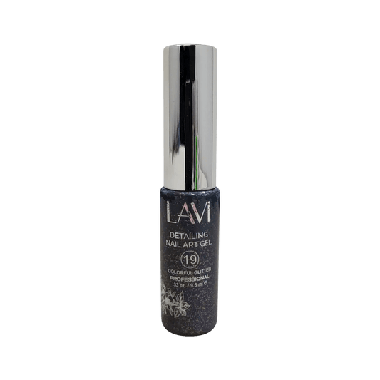 LAVI - Detailing Nail Art Gel - Colorful Glitter