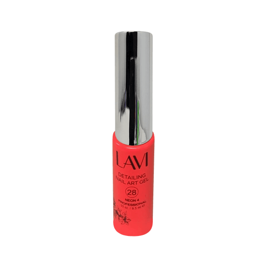 LAVI - Detailing Nail Art Gel - Neon Red