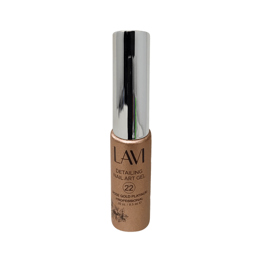 LAVI - Detailing Nail Art Gel - Rose Gold Platinum