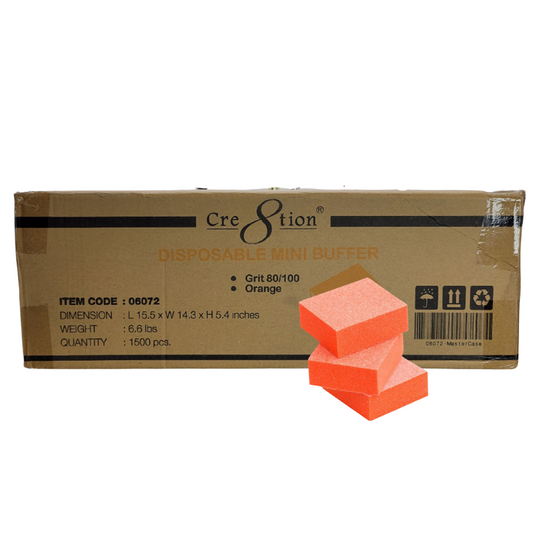 MINI BUFFER (1500 PCS/CASE) (ORANGE 80/100)