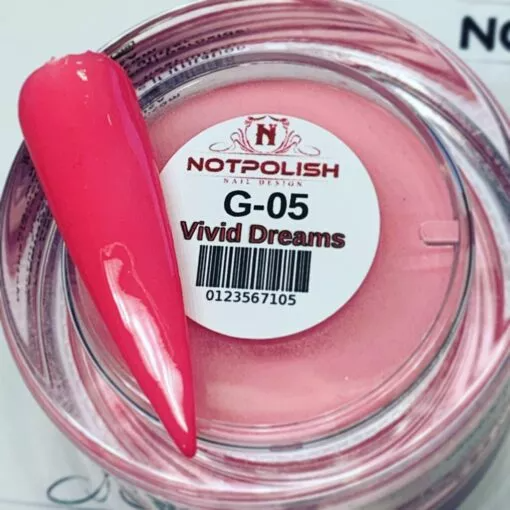 NOTPOLISH 2 in 1 - G05 Vivid Dreams - Heavenly Glow Powder