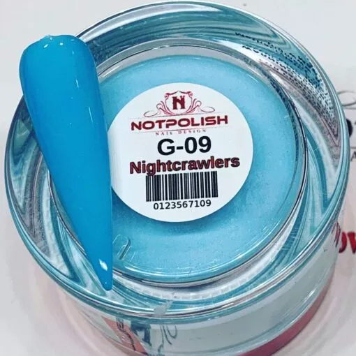 NOTPOLISH 2 in 1 - G09 Nightcrawlers - Heavenly Glow Powder