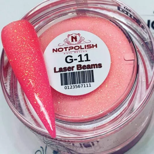 NOTPOLISH 2 in 1 - G11 Laser Beams - Heavenly Glow Powder