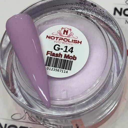 NOTPOLISH 2 in 1 - G14 Flash Mob - Heavenly Glow Powder