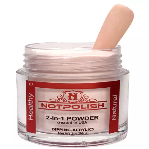 NOTPOLISH 2 in 1 Powder - 113 Nude Me