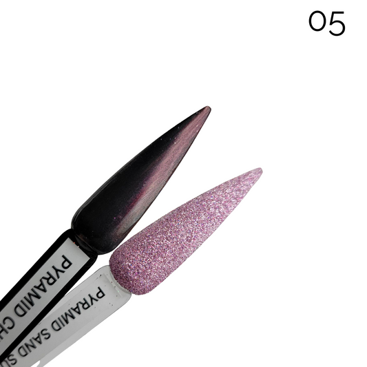 Pyramid Dipping Powder, Chrome Collection #05