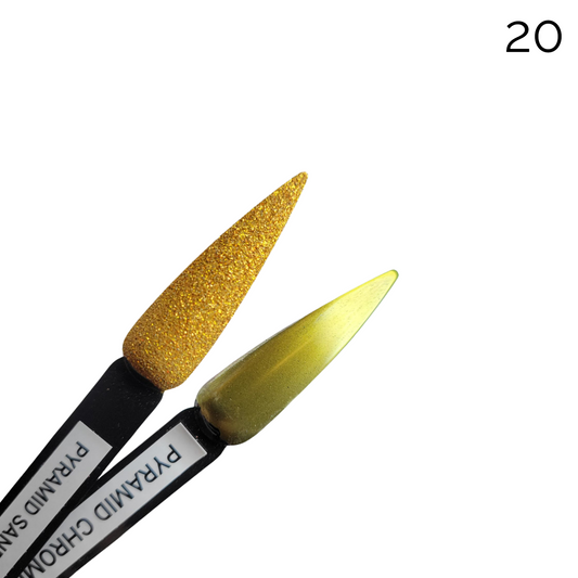 Pyramid Dipping Powder, Chrome Collection #20