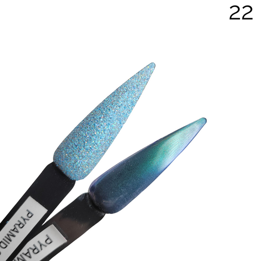 Pyramid Dipping Powder, Chrome Collection #22