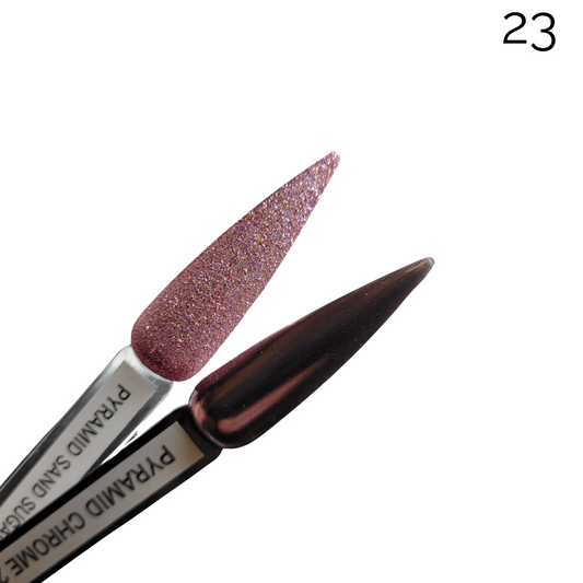 Pyramid Dipping Powder, Chrome Collection #23