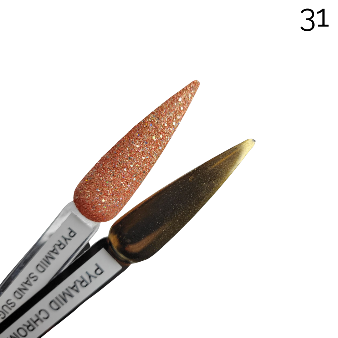 Pyramid Dipping Powder, Chrome Collection #31