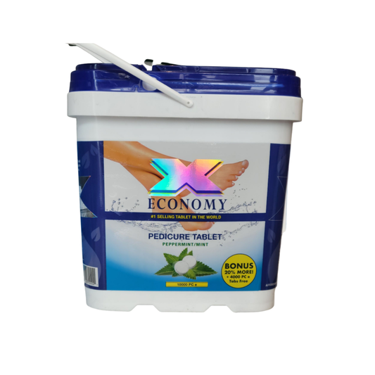 Triple X MORE Pedicure Solution Tablets Peppermint Mint-10,000ct