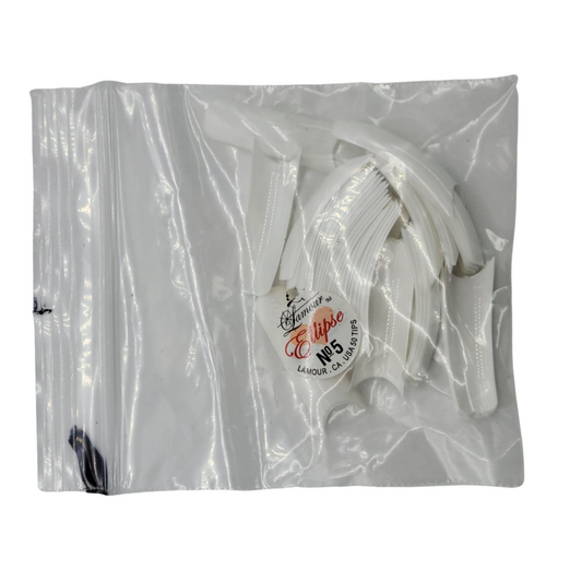 Lamour Ellipse (Deep French) Nail Tip - #5