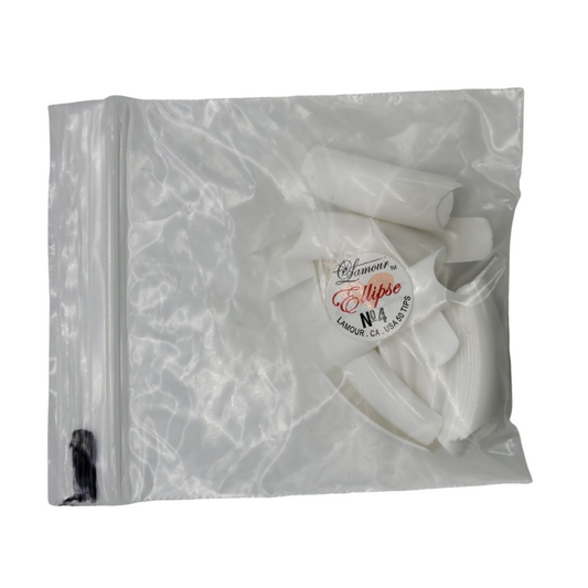 Lamour Ellipse (Deep French) Nail Tip - #4