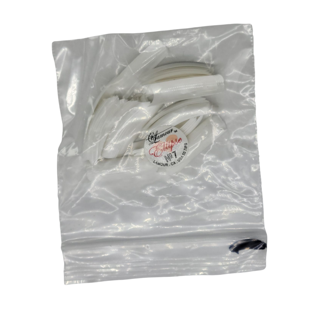 Lamour Ellipse (Deep French) Nail Tip - #7