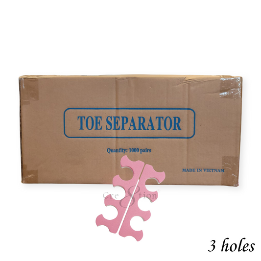 Toe Separators, 3 Holes, (1,000 pairs/case)