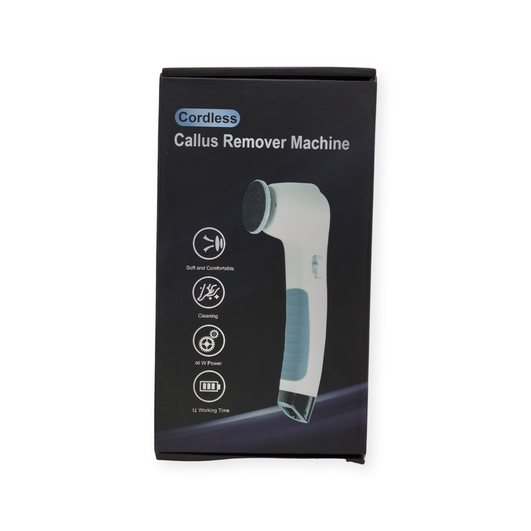 Cordless Callus Remover Machine with Replaceable Discs Included
