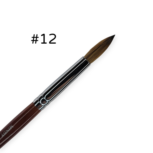 Premium Kolinsky Acrylic Brush #12