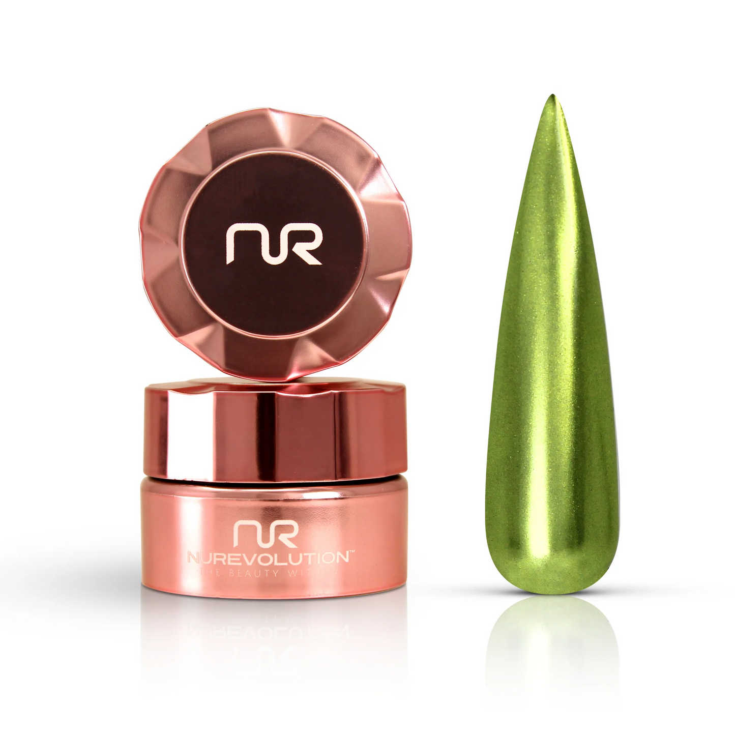 NuRevolution Chrome Dust - Mirror Green