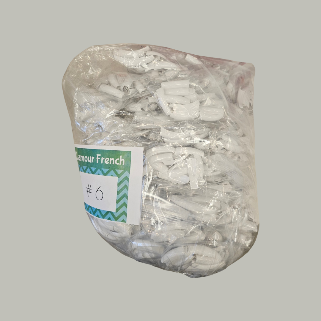 F6 - Lamour French Tip - BIG BAG 100pcs