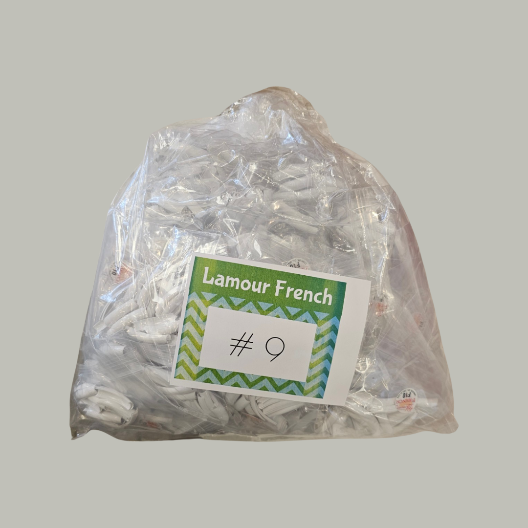 F9 - Lamour French Tip - BIG BAG 100pcs