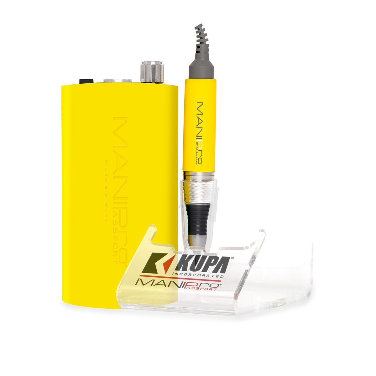 KUPA Mani-Pro Passport with Handpiece - Hollywood Yellow