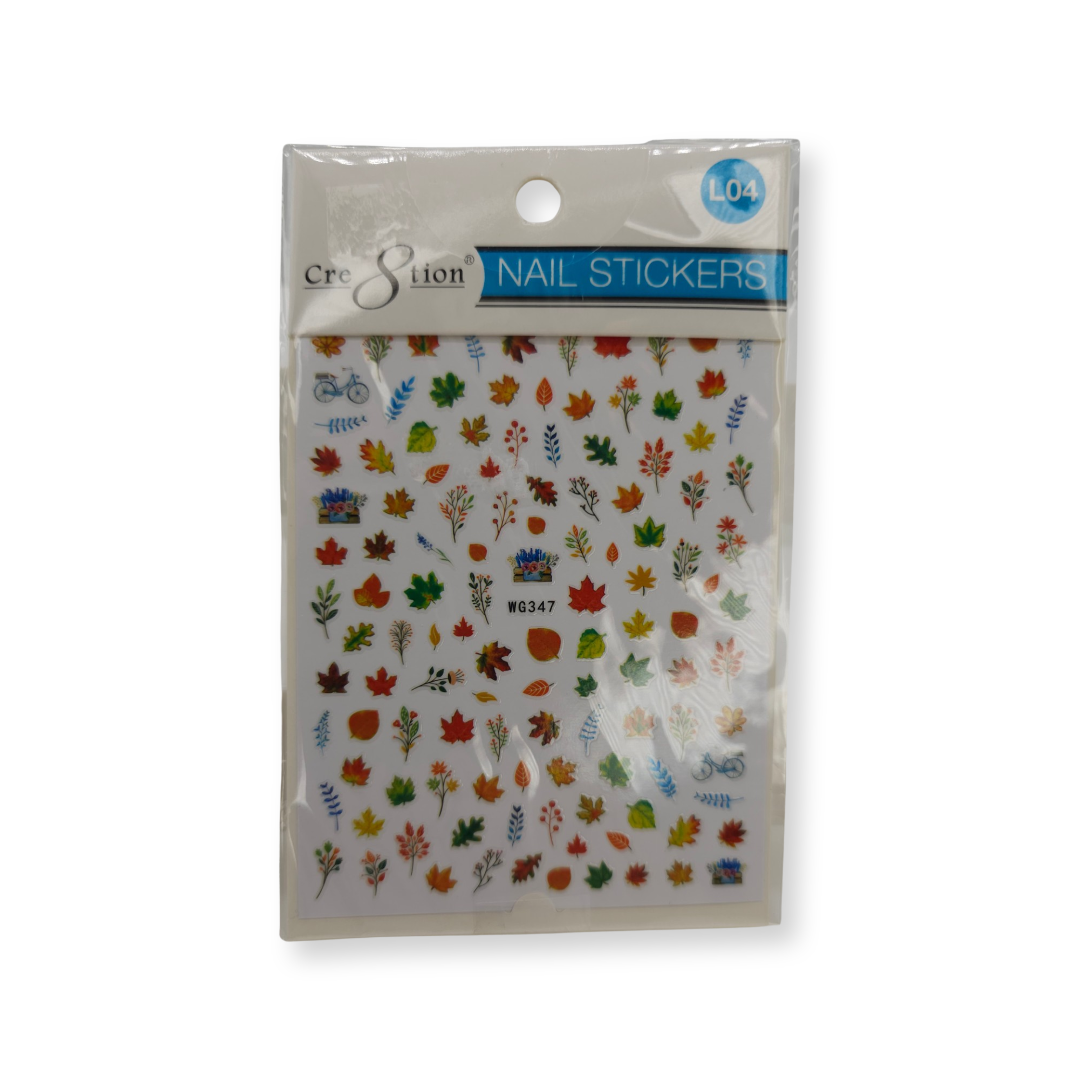 Cre8tion Nail Stickers - Fall Leaves