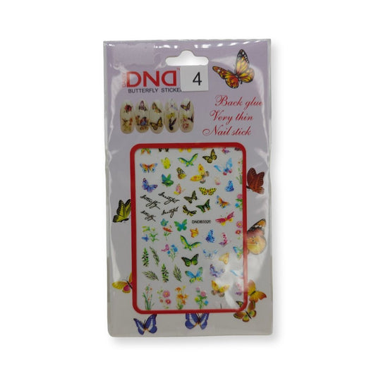 DND Nail Stickers - Butterflies