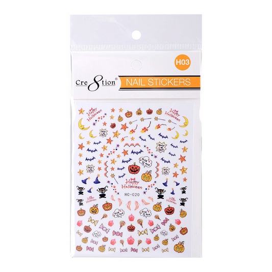 Cre8tion Halloween Nail Art Stickers H03