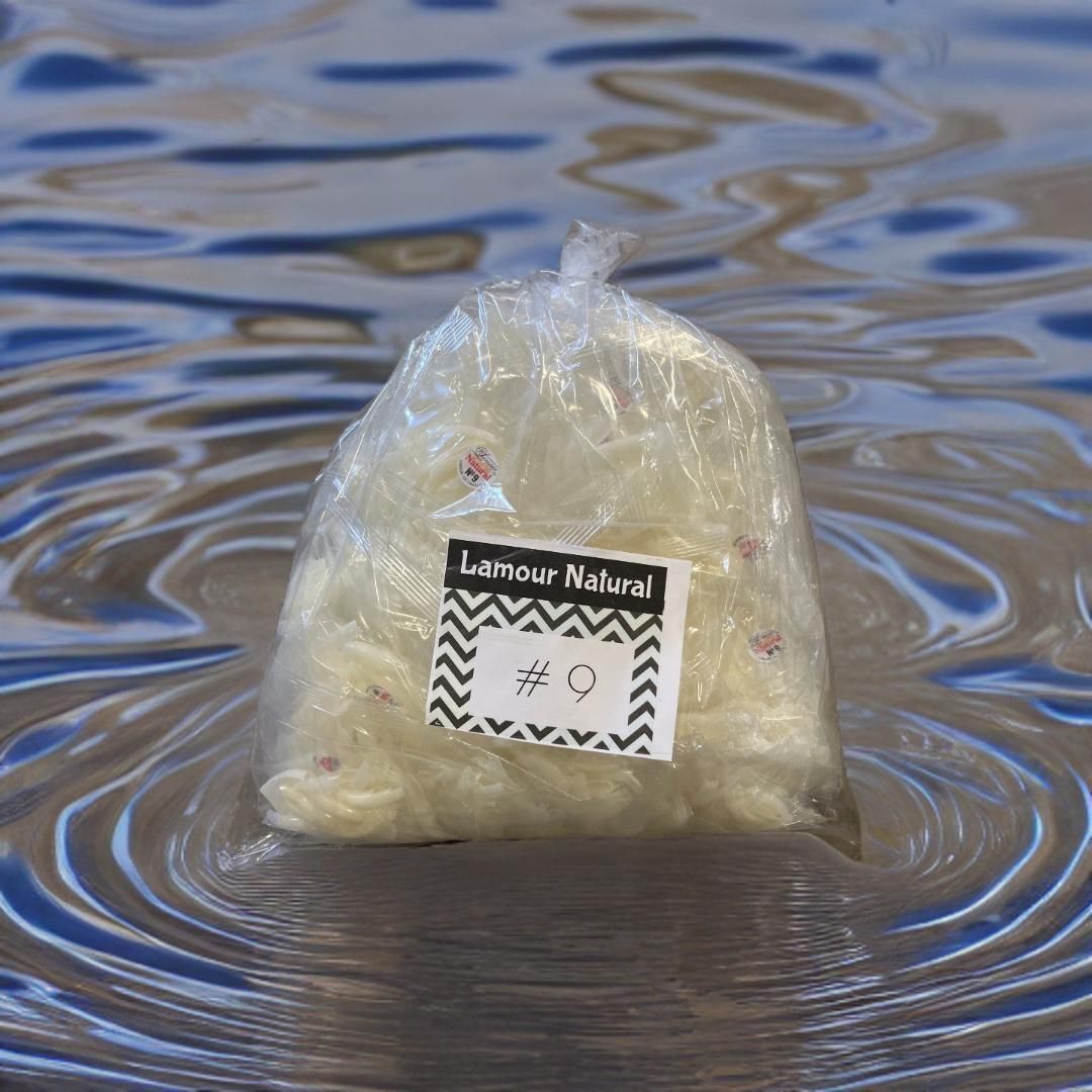 N9 - Lamour Natural Tip - Big Bag 100 count