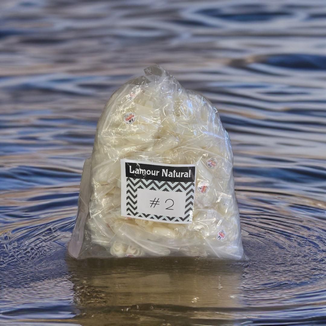N2 - Lamour Natural Tip - Big Bag 100 count