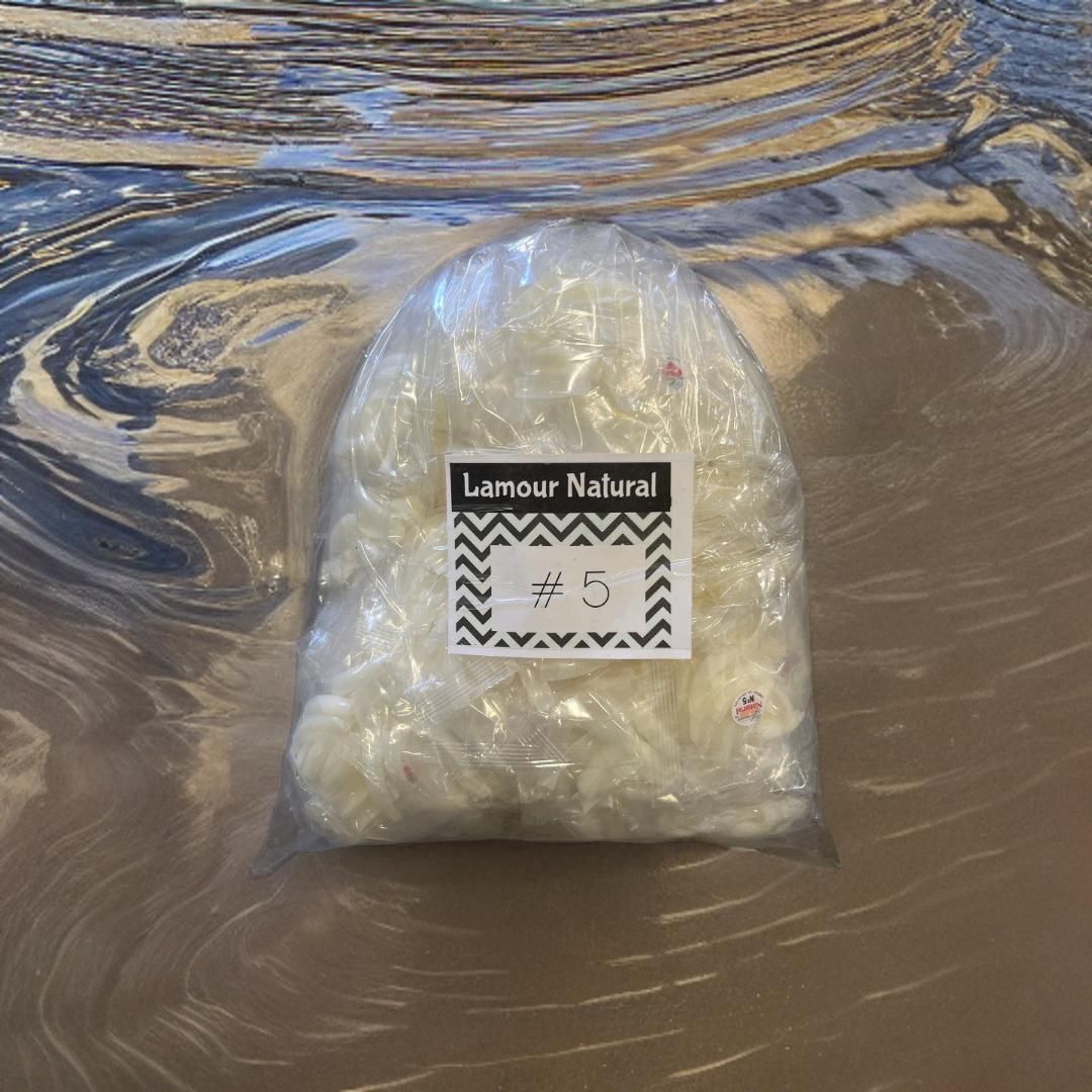 N5 - Lamour Natural Tip - Big Bag 100 count