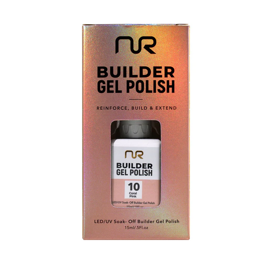 NuRevolution Builder Gel Polish #10 Coral Pink