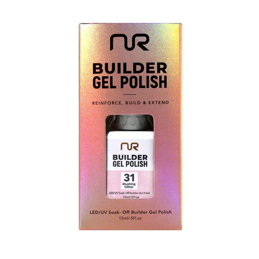 NuRevolution Builder Gel Polish #31 Blushing Glitter