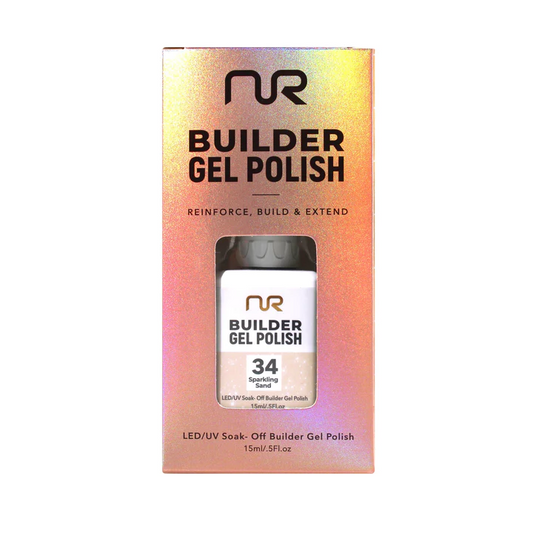 NuRevolution Builder Gel Polish #34 Sparkling Sand