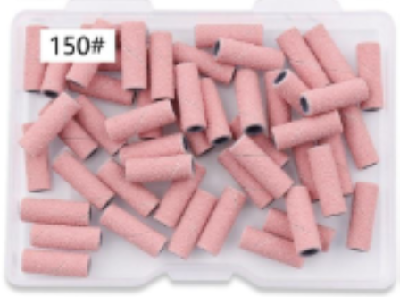 3mm Small Mini Nail Sanding Band Pink 150 Grid