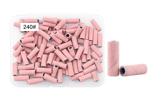 3mm Small Mini Nail Sanding Band Pink 240 Grid